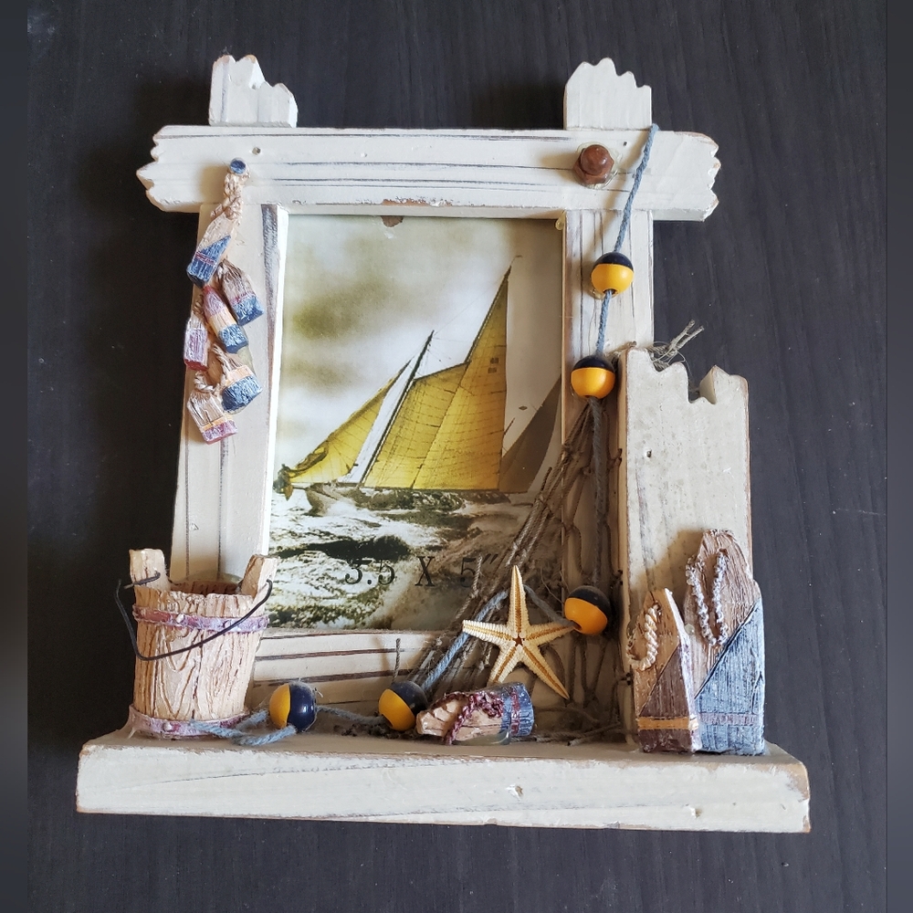Fishing Pier Picture Frame